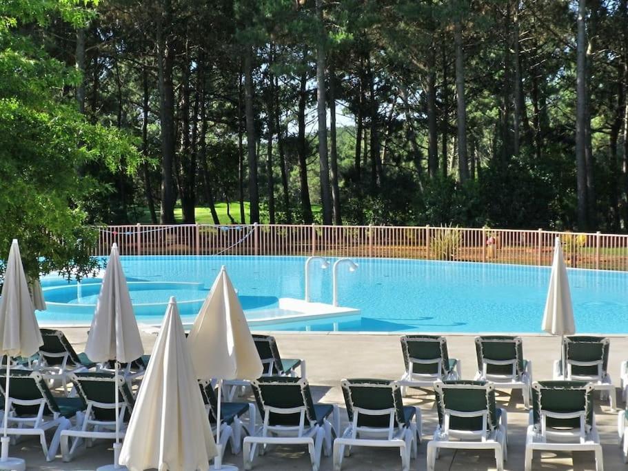 Apt T2 Calme Sur Golf, Piscine, Ocean 10 Min En Velo 拉卡诺 外观 照片